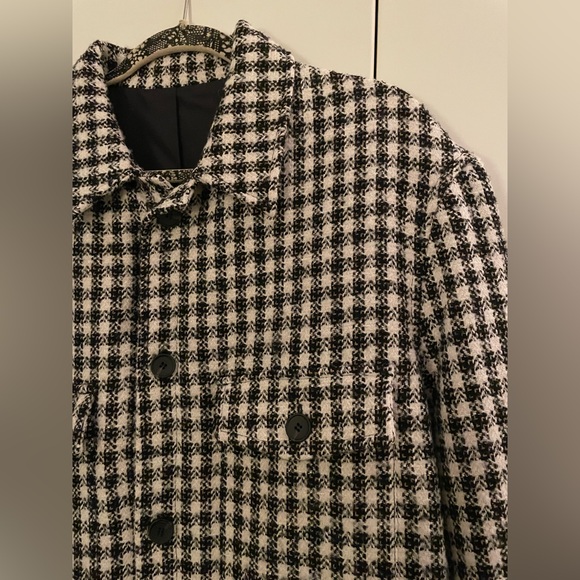 Zara Houndstooth Jacket - Picture 2 of 3